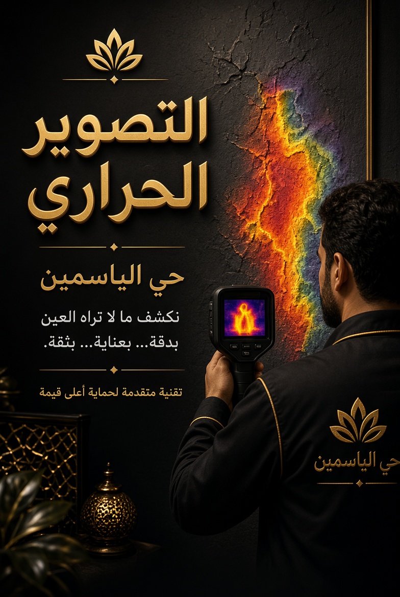 شركة كشف تسربات المياه بحي الياسمين